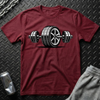Tire Barbell T-Shirt