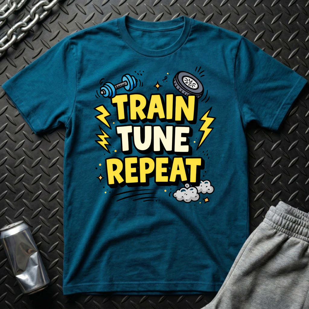 Train Tune Repeat T-Shirt