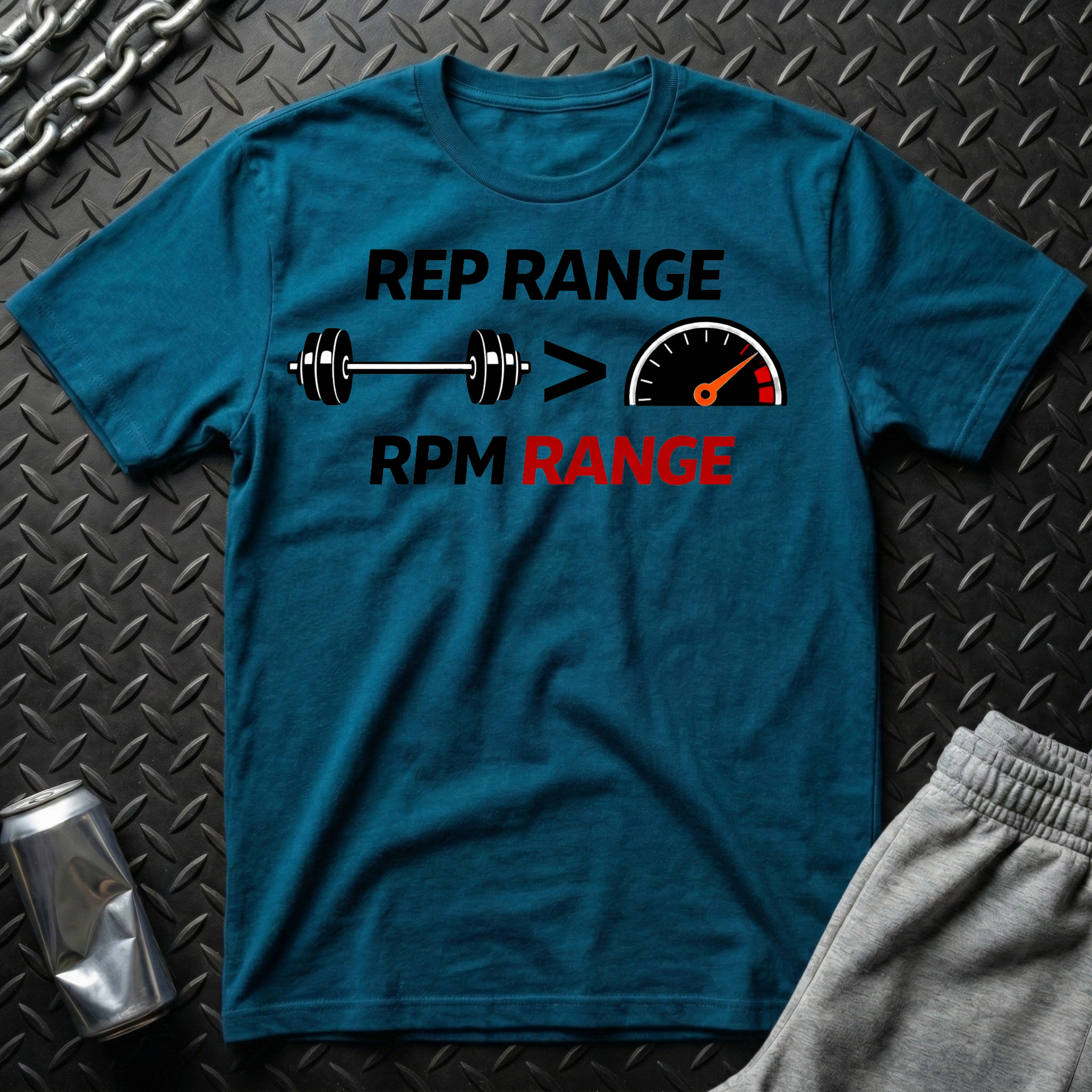 Rep Range RPM Range T-Shirt