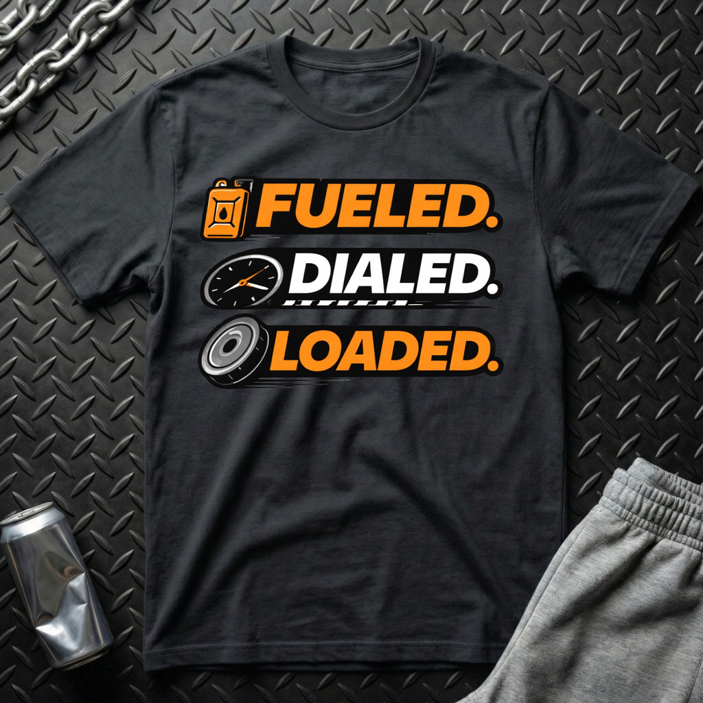 Fueled, Dialed, Loaded T-Shirt