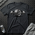 Tire Barbell T-Shirt