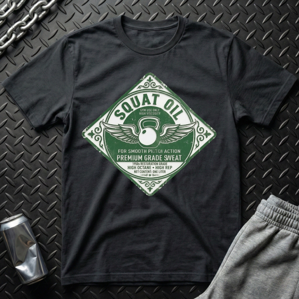 Squat Oil T-Shirt