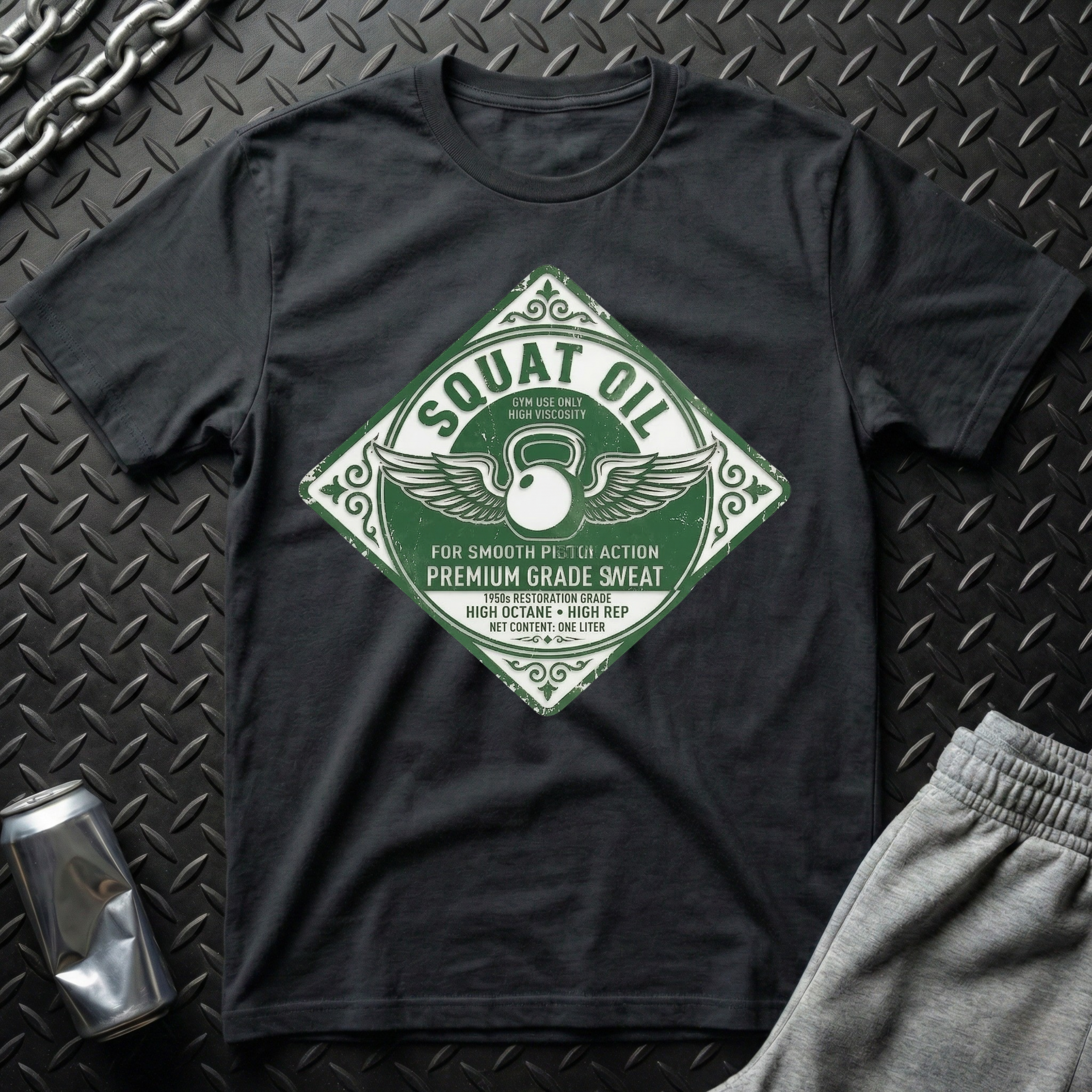 Squat Oil T-Shirt