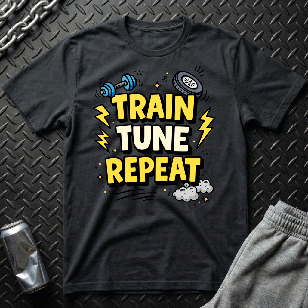 Train Tune Repeat T-Shirt