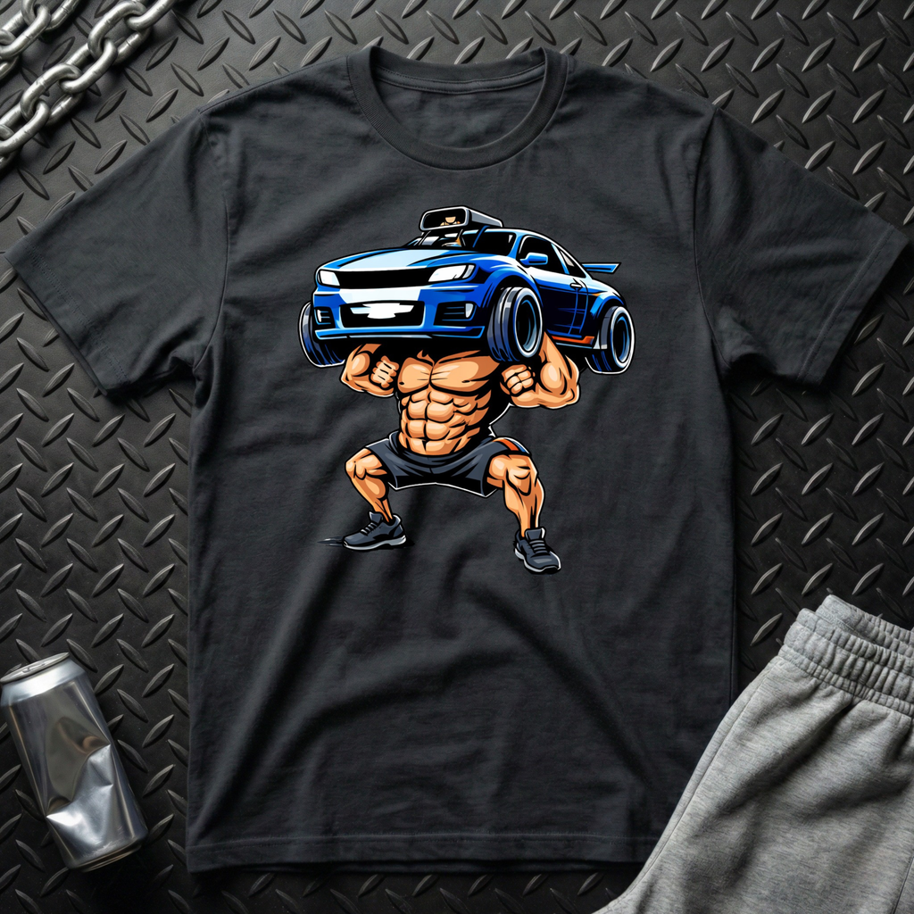 Weightlifting Car T-Shirt