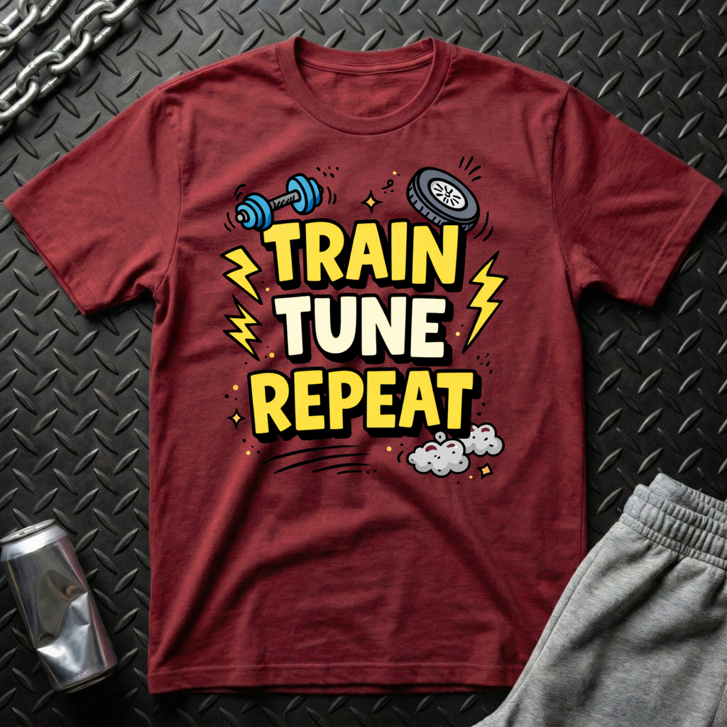 Train Tune Repeat T-Shirt