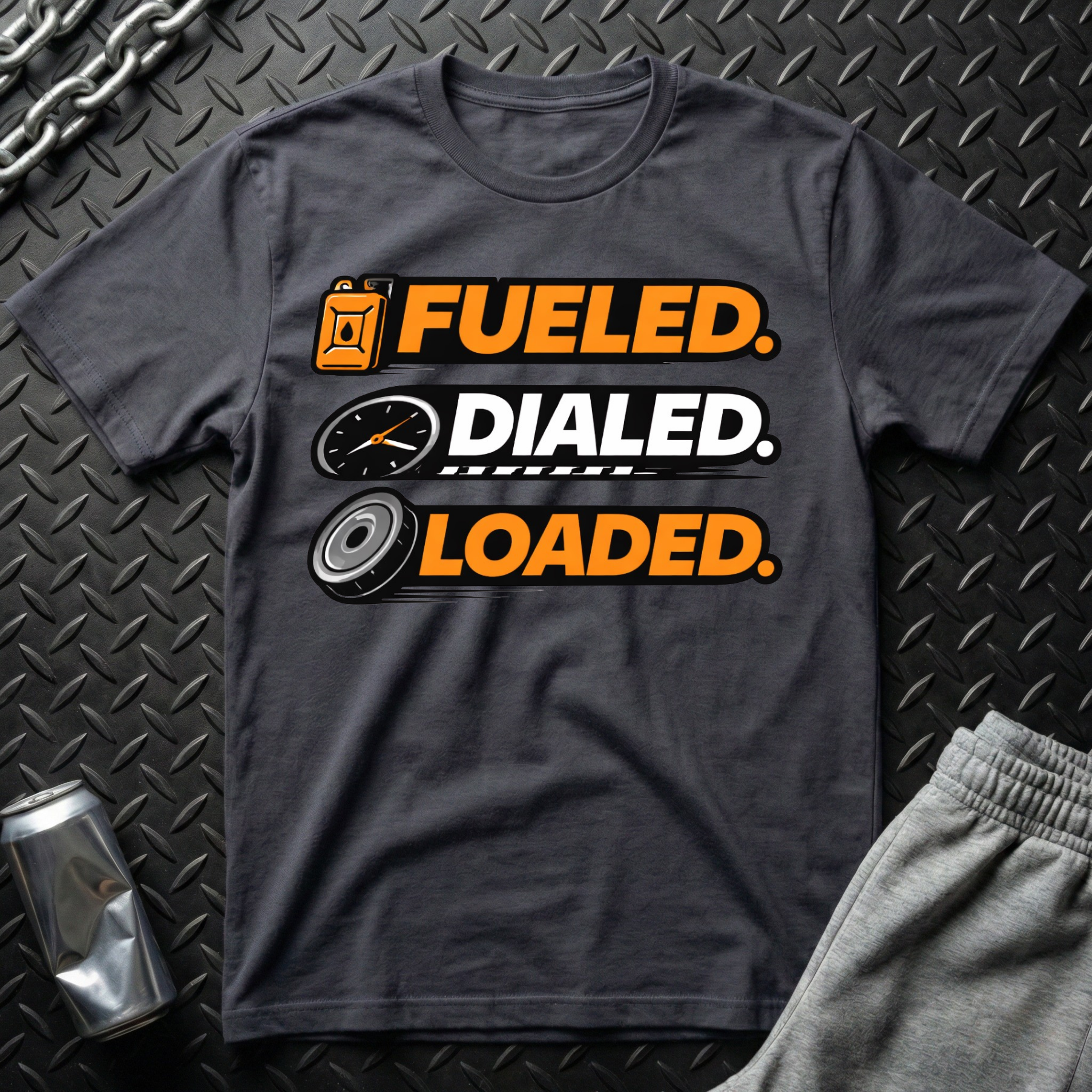 Fueled, Dialed, Loaded T-Shirt