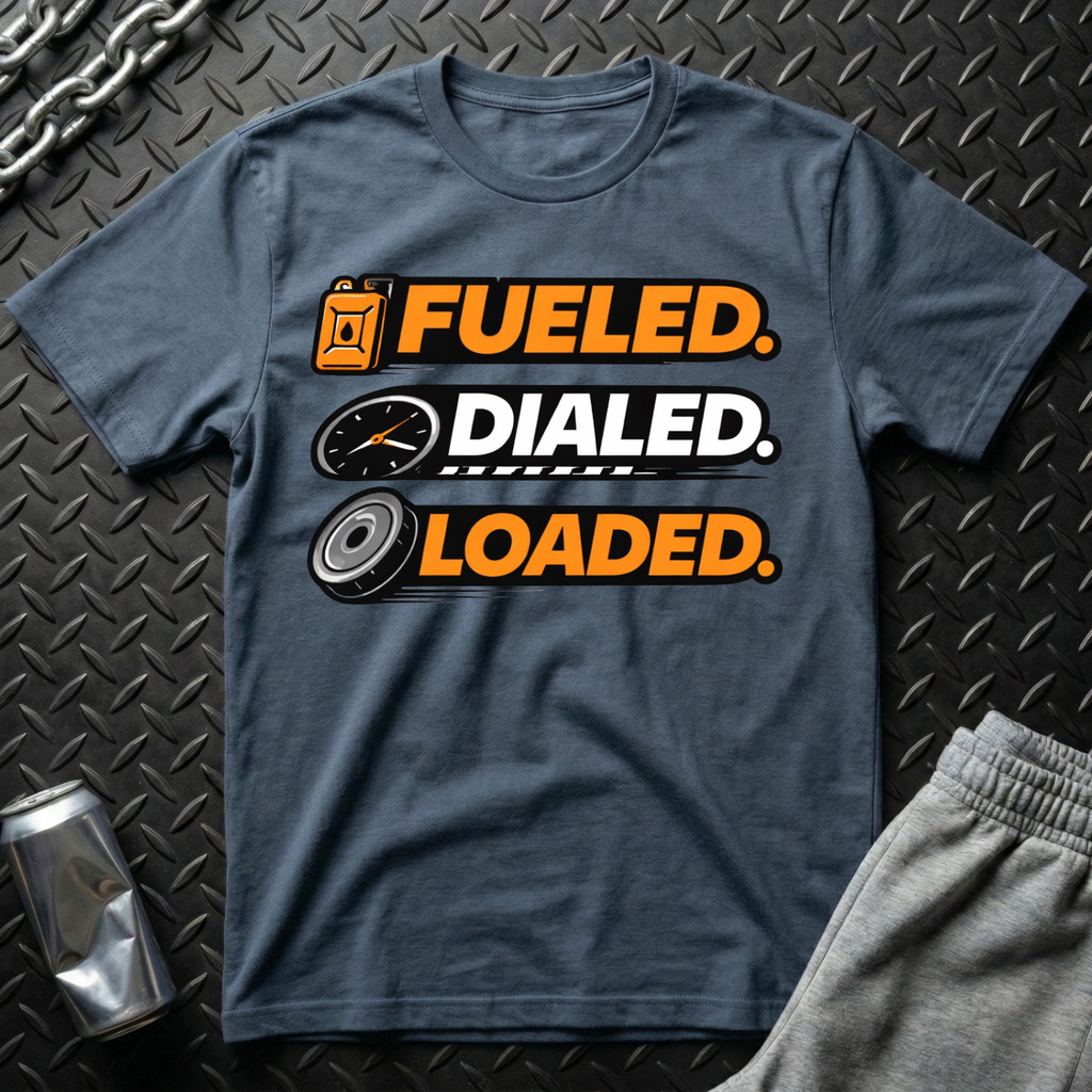 Fueled, Dialed, Loaded T-Shirt