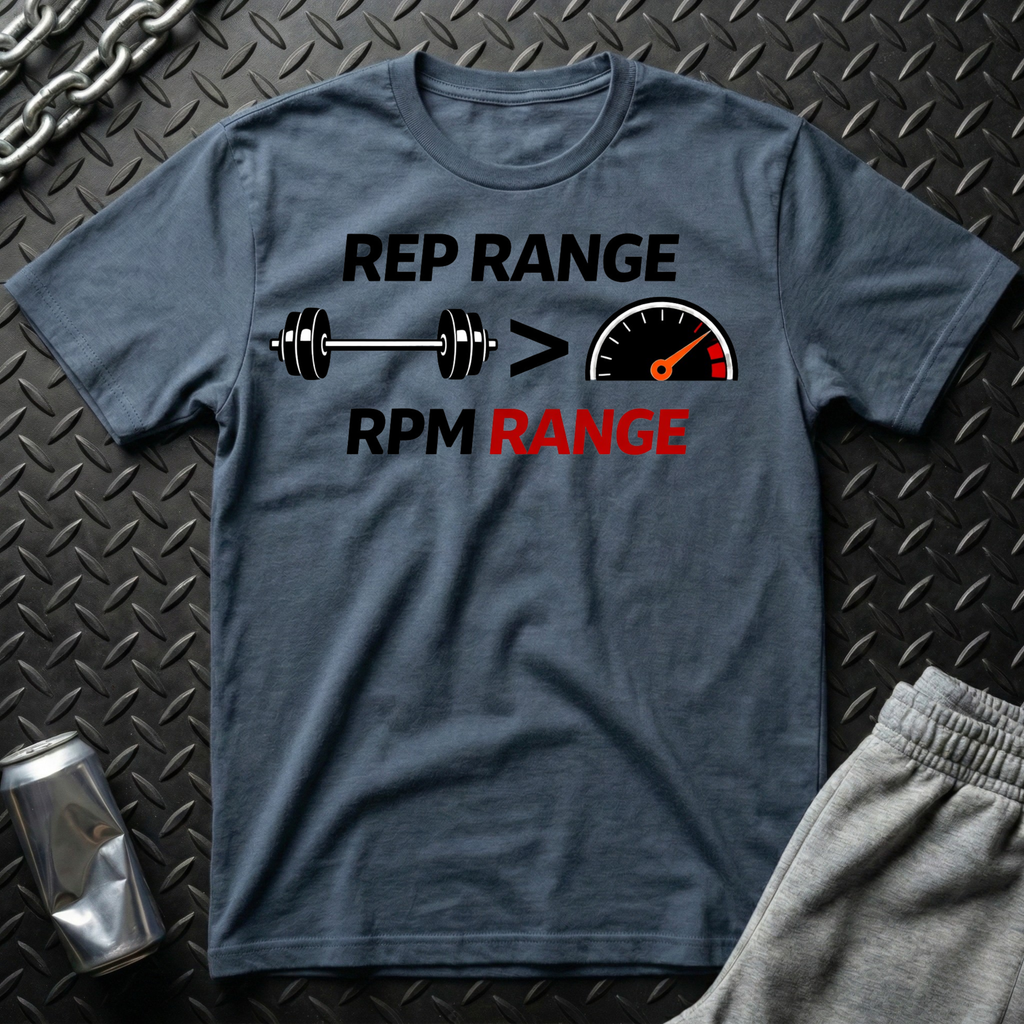 Rep Range RPM Range T-Shirt