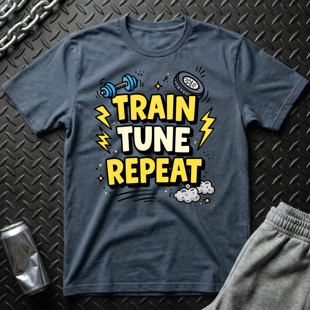 Train Tune Repeat T-Shirt