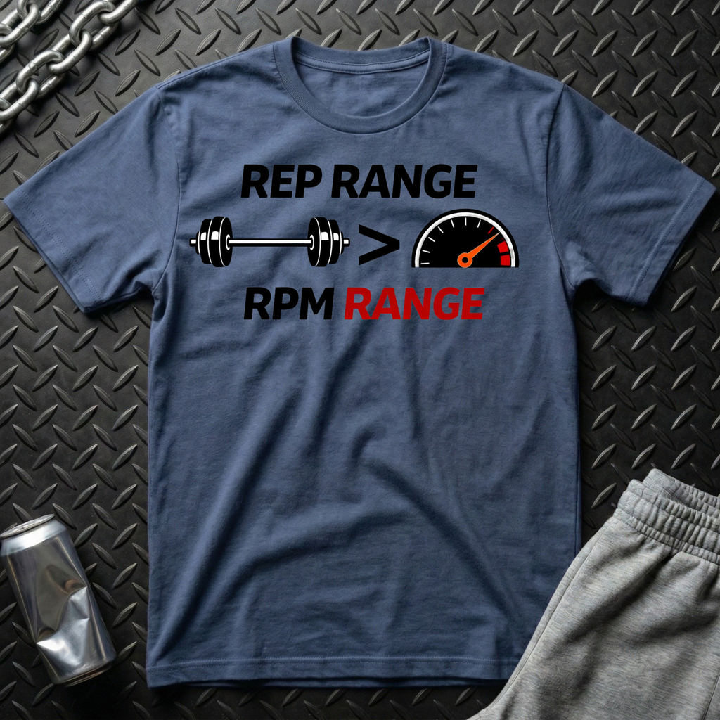 Rep Range RPM Range T-Shirt