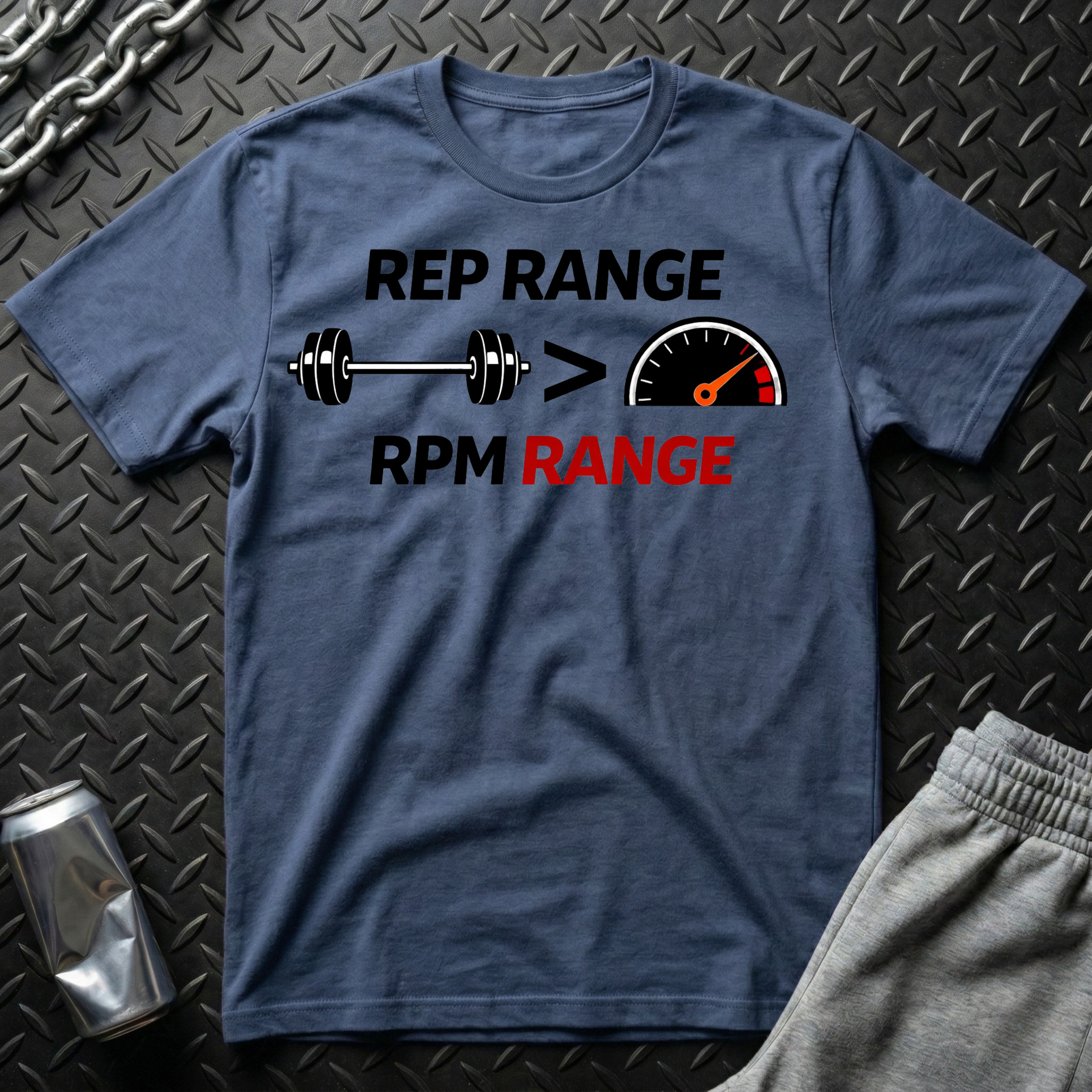 Rep Range RPM Range T-Shirt
