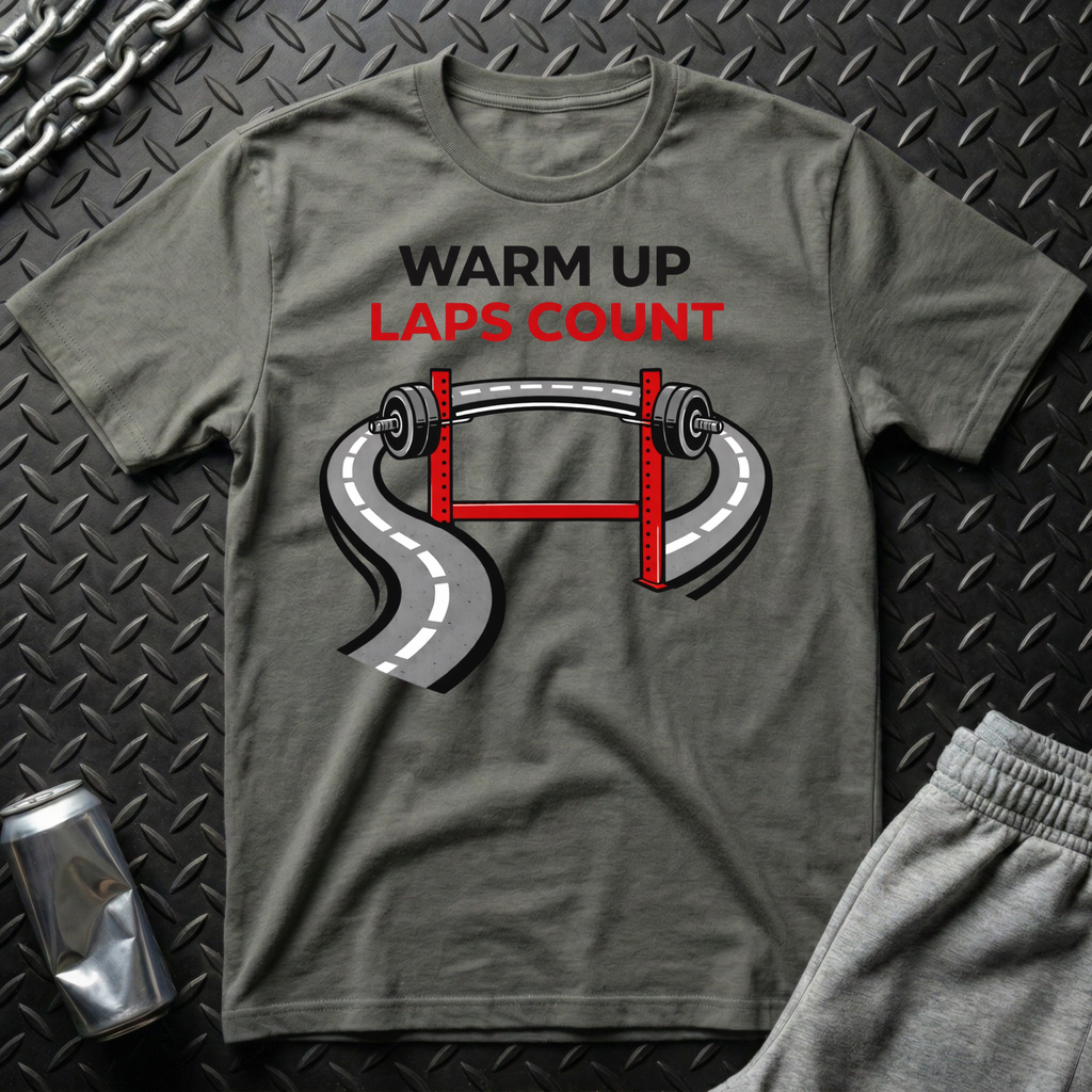 Warm Up Laps Count T-Shirt
