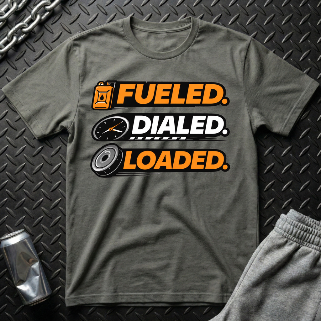 Fueled, Dialed, Loaded T-Shirt