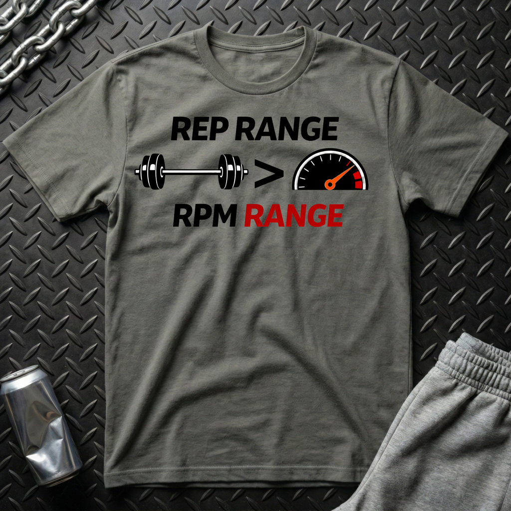 Rep Range RPM Range T-Shirt