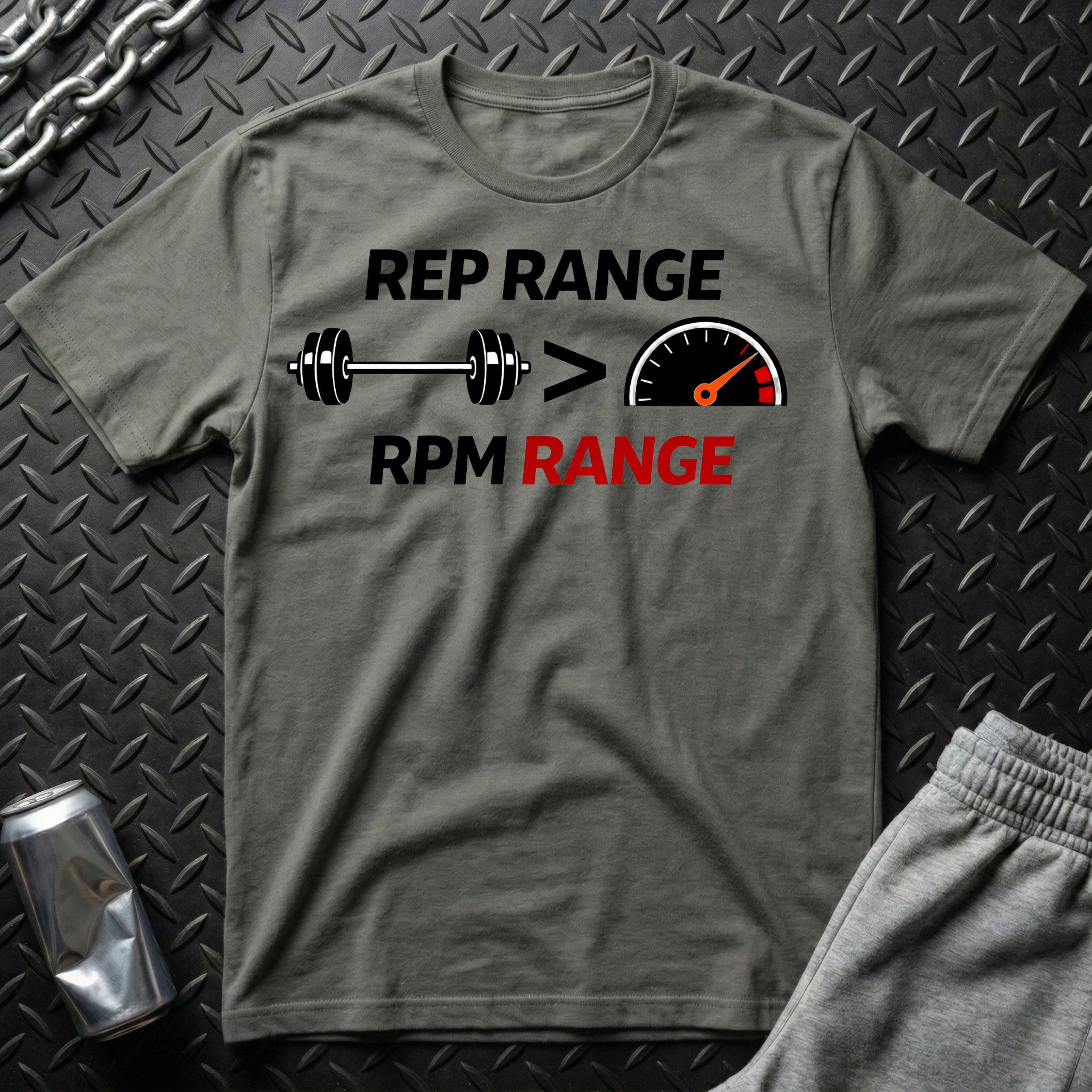 Rep Range RPM Range T-Shirt