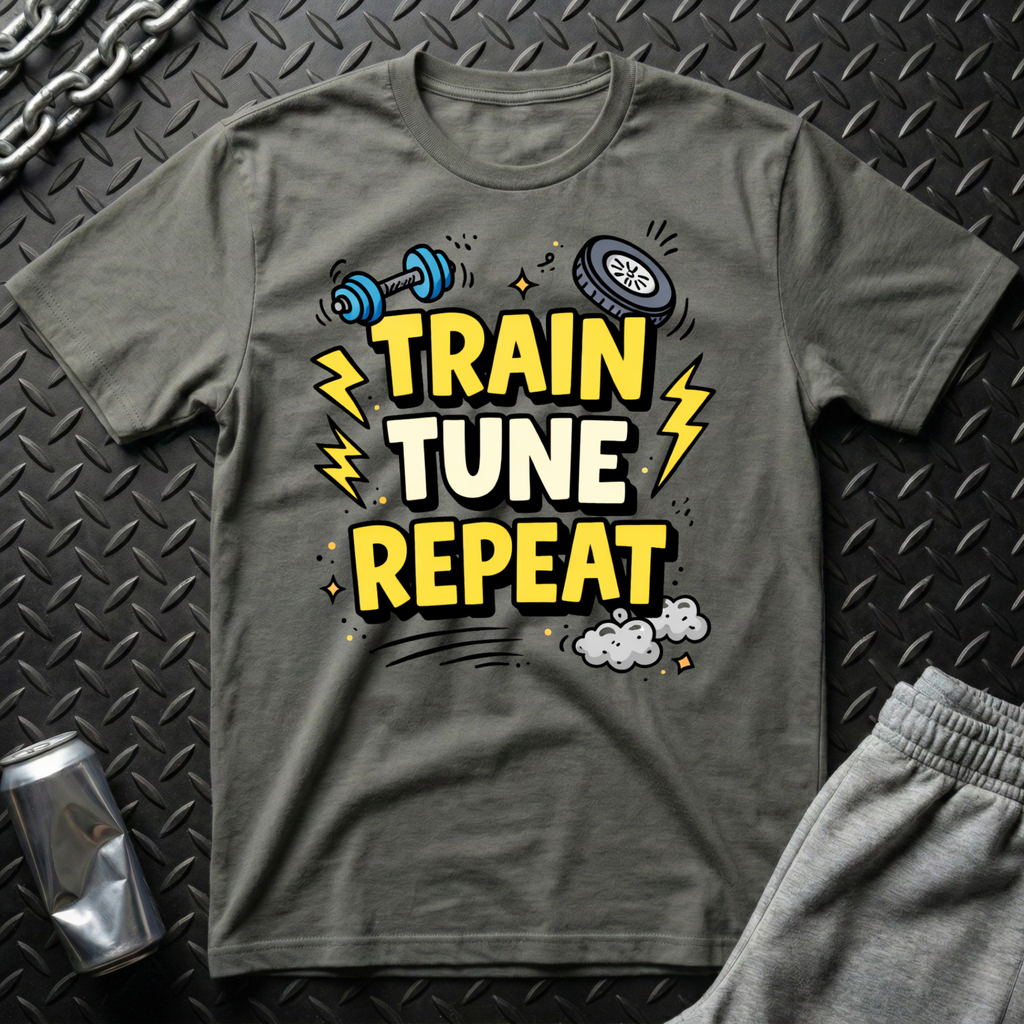 Train Tune Repeat T-Shirt