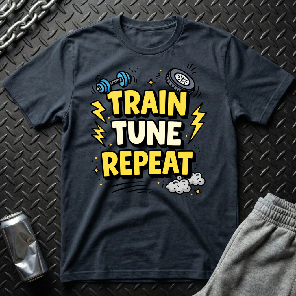 Train Tune Repeat T-Shirt