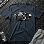 Tire Barbell T-Shirt