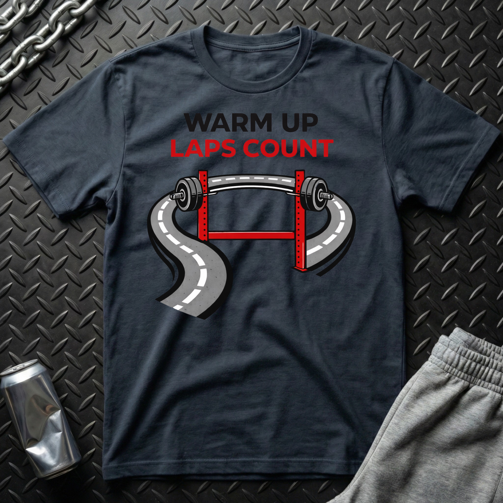 Warm Up Laps Count T-Shirt