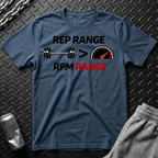 Rep Range RPM Range T-Shirt