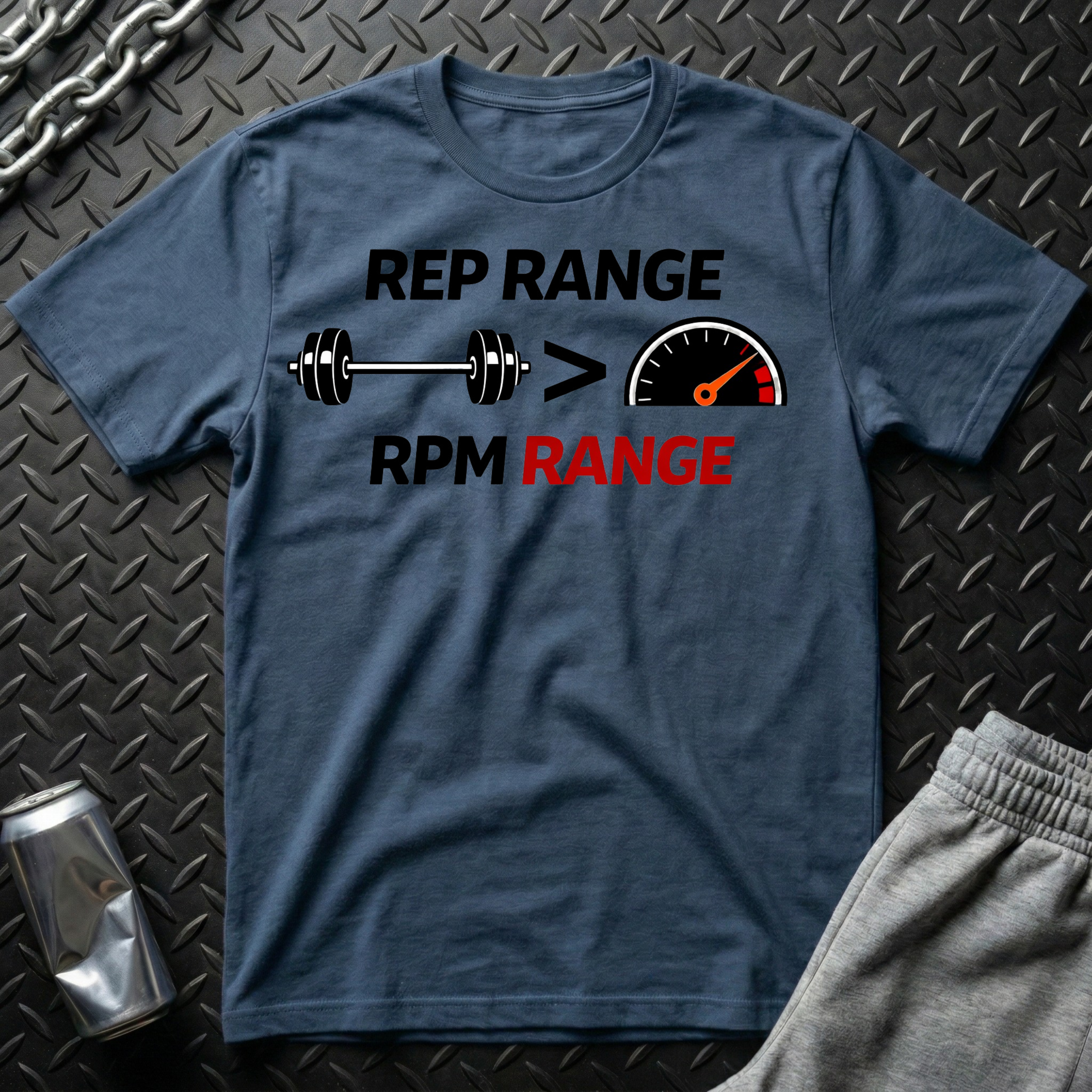 Rep Range RPM Range T-Shirt