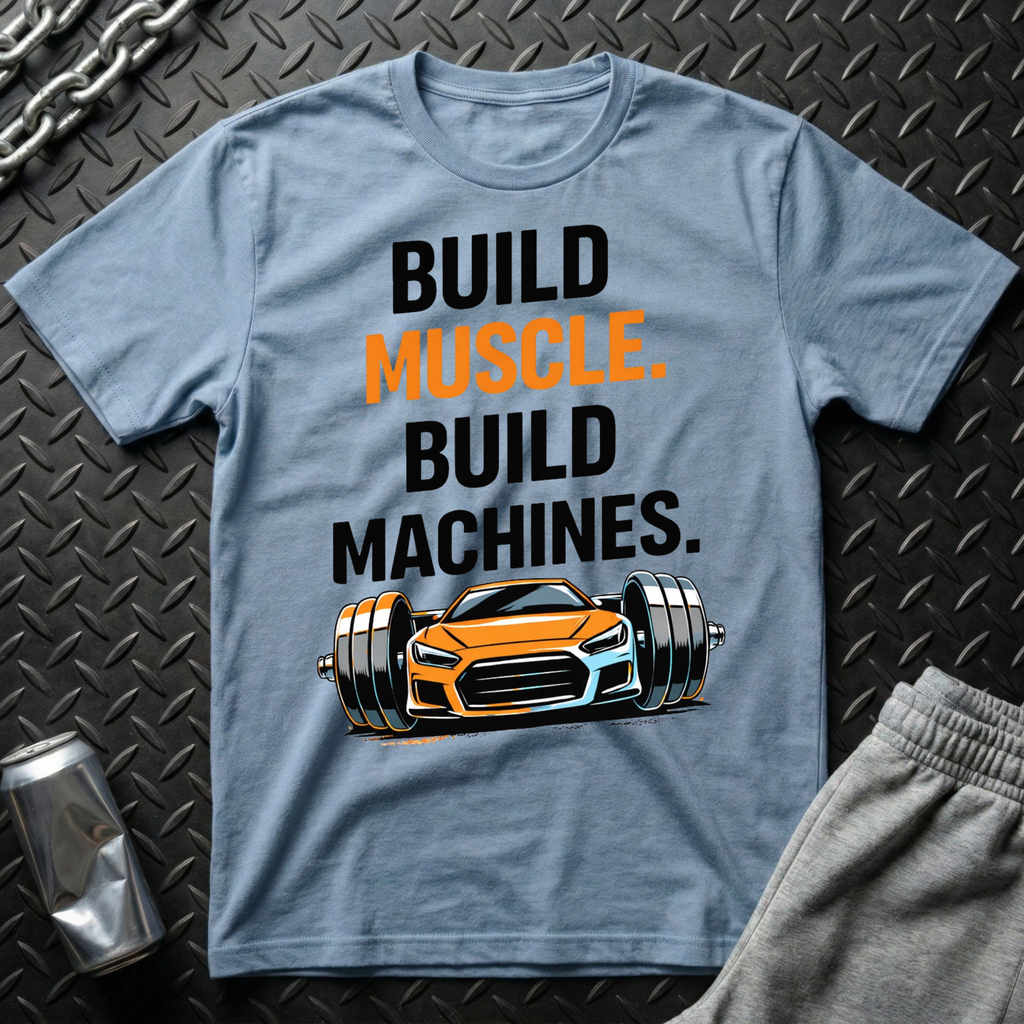 Build Muscle. Build Machines. T-Shirt