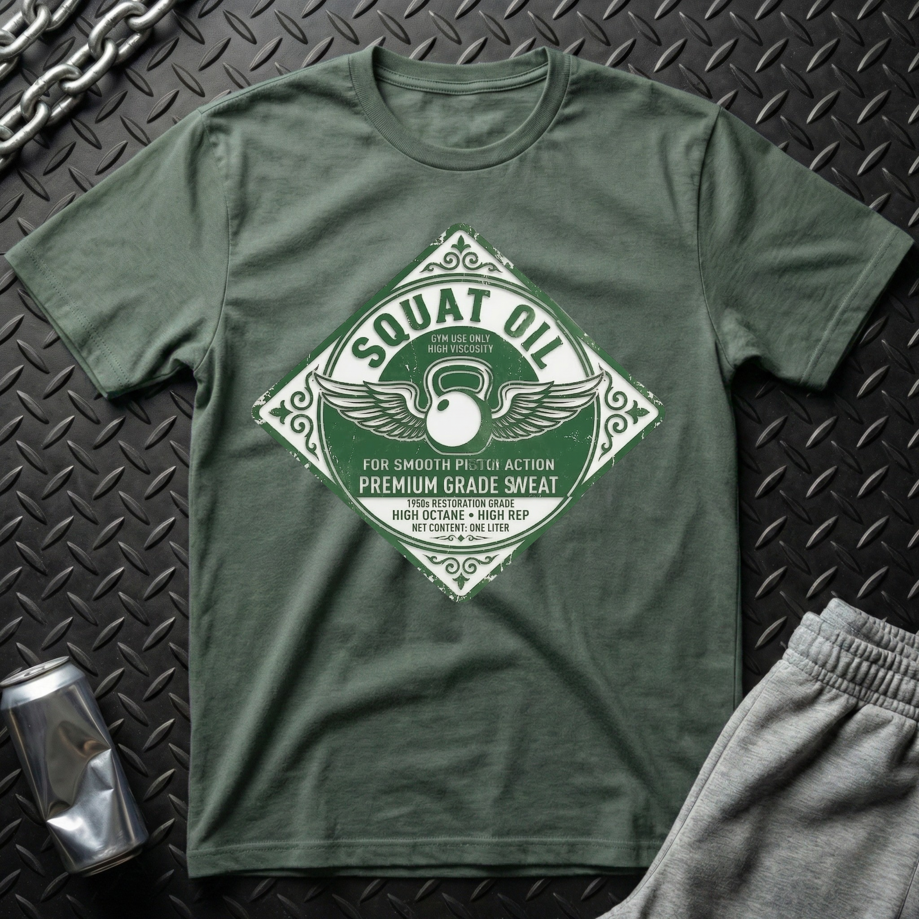 Squat Oil T-Shirt