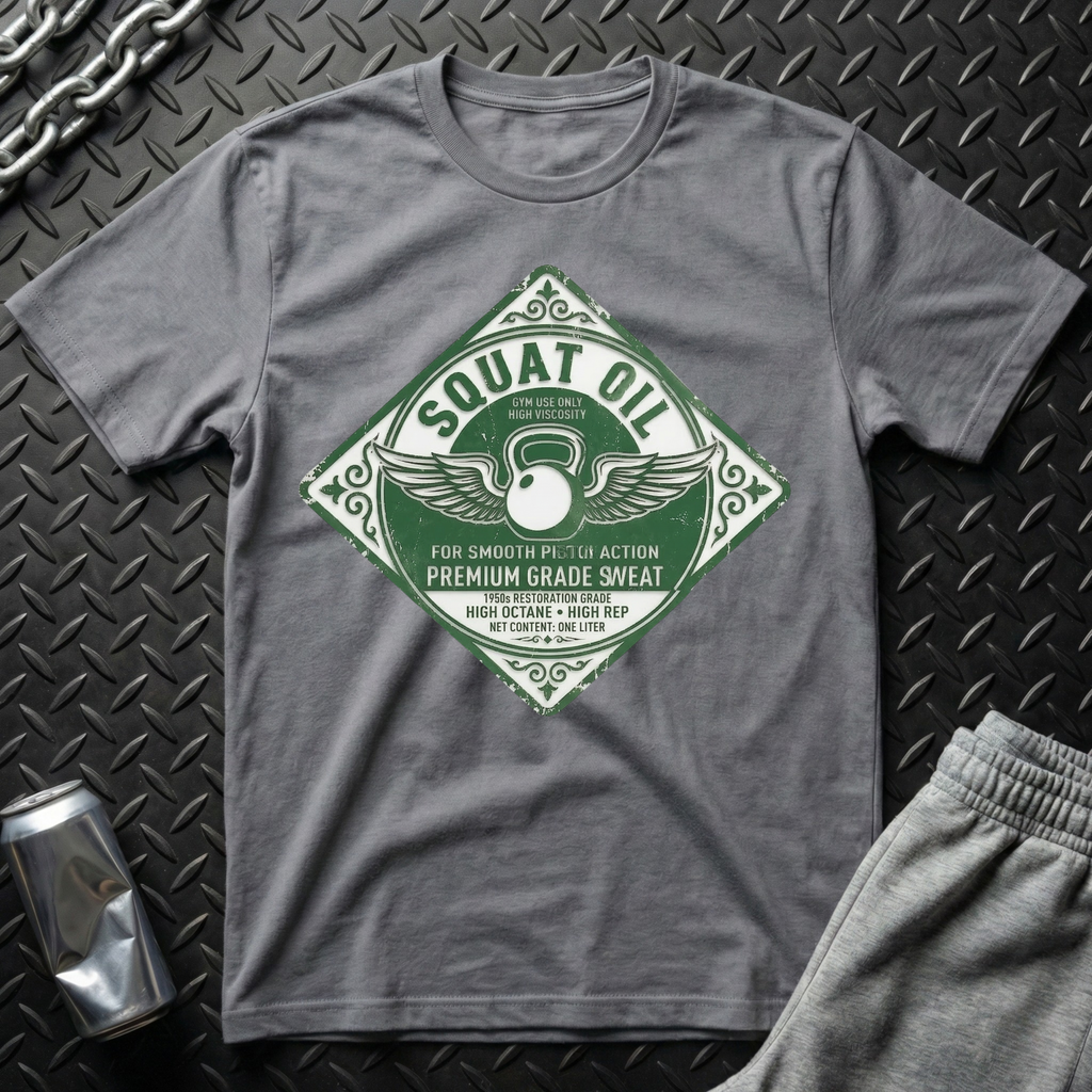Squat Oil T-Shirt
