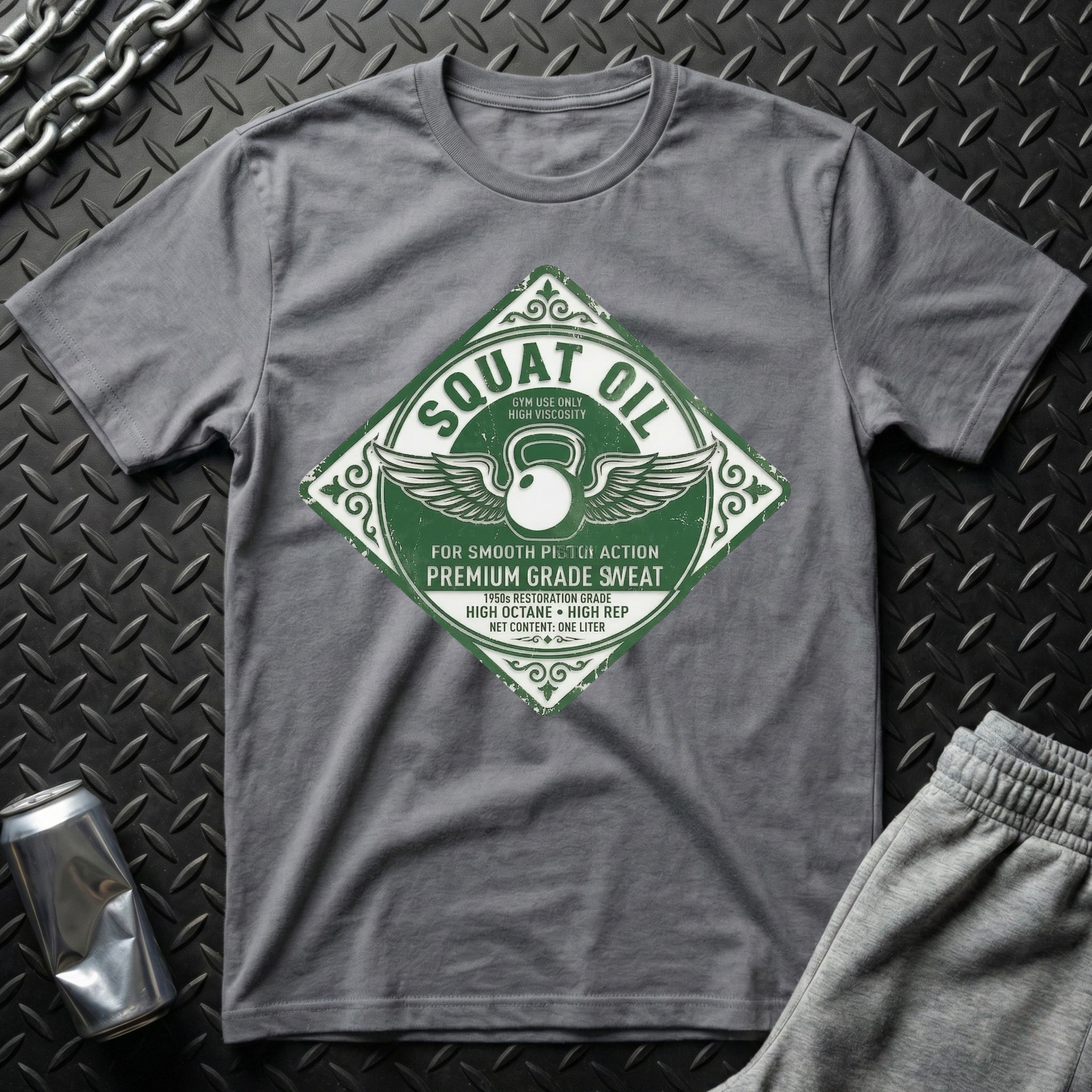 Squat Oil T-Shirt
