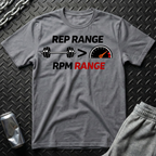 Rep Range RPM Range T-Shirt