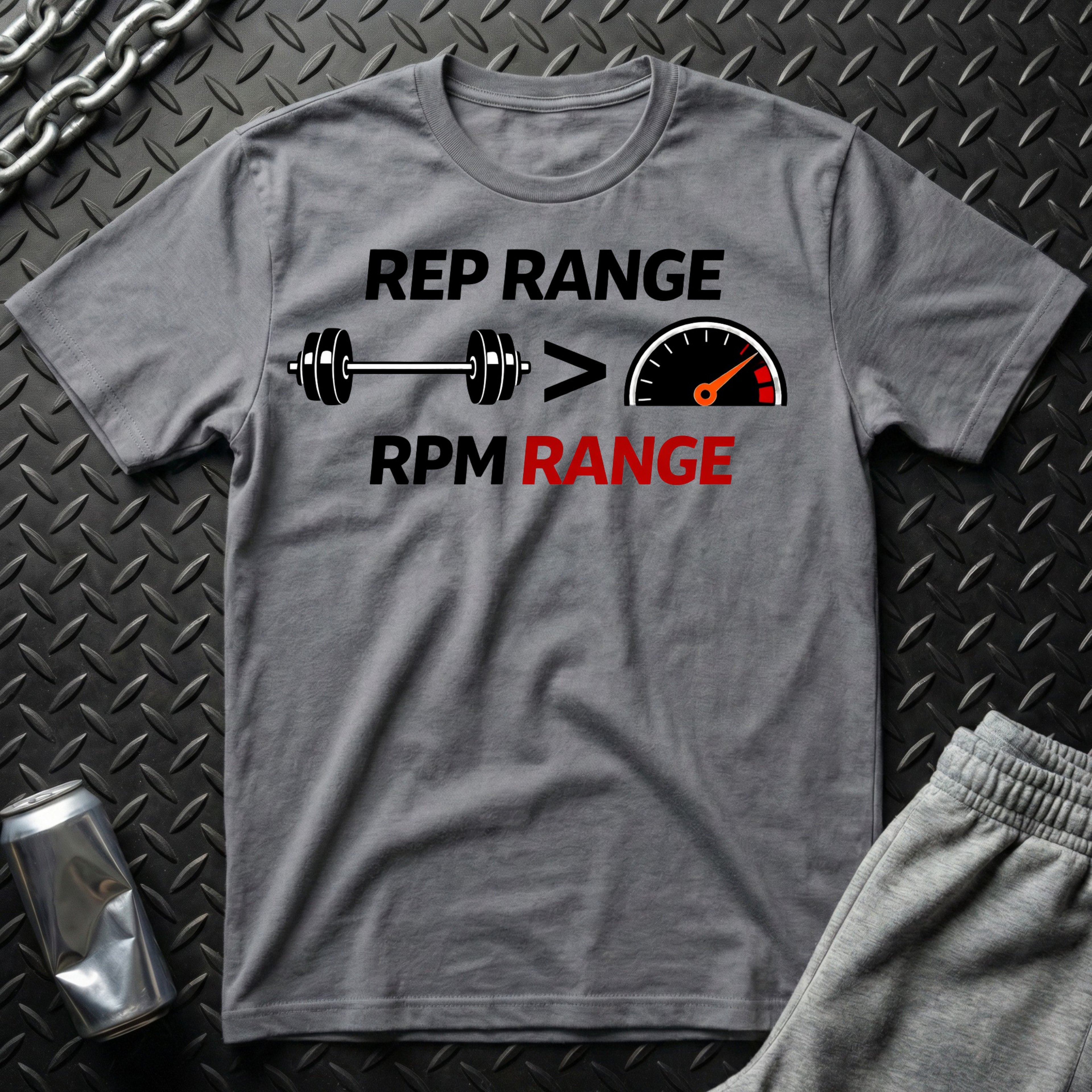 Rep Range RPM Range T-Shirt