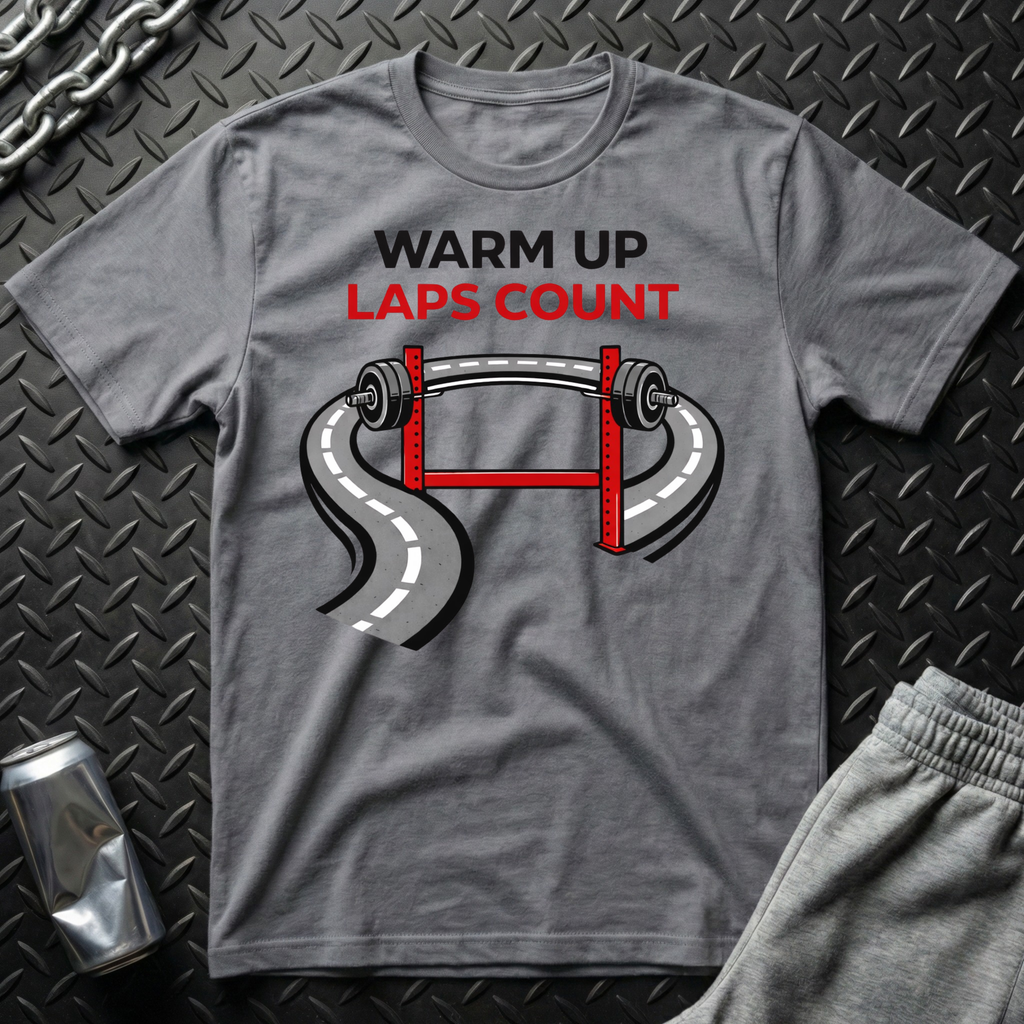 Warm Up Laps Count T-Shirt
