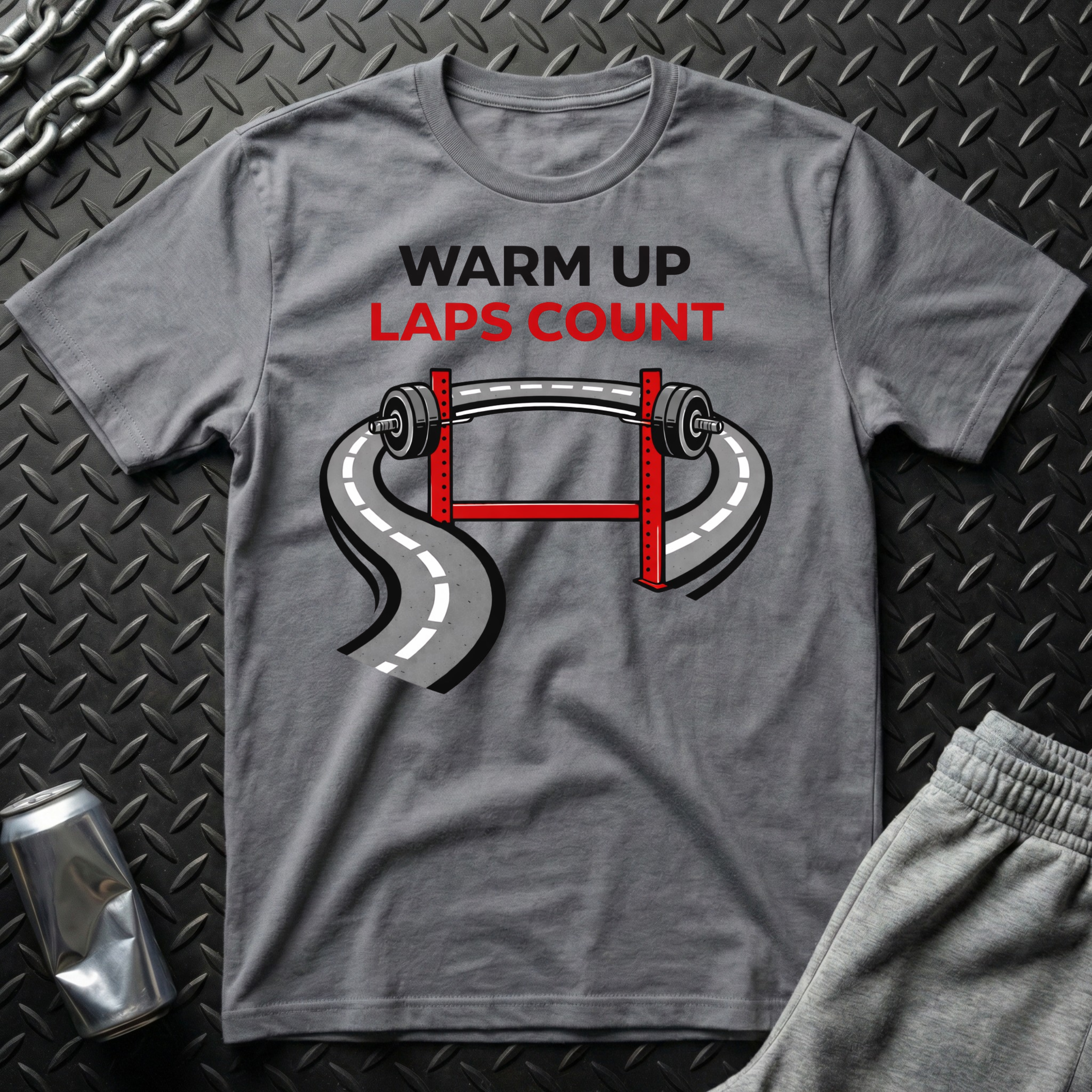 Warm Up Laps Count T-Shirt