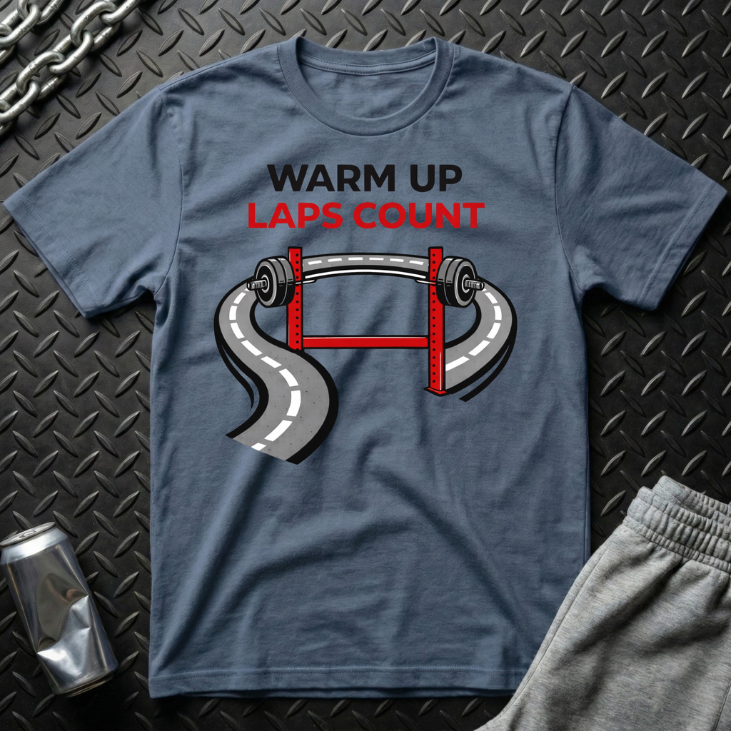 Warm Up Laps Count T-Shirt
