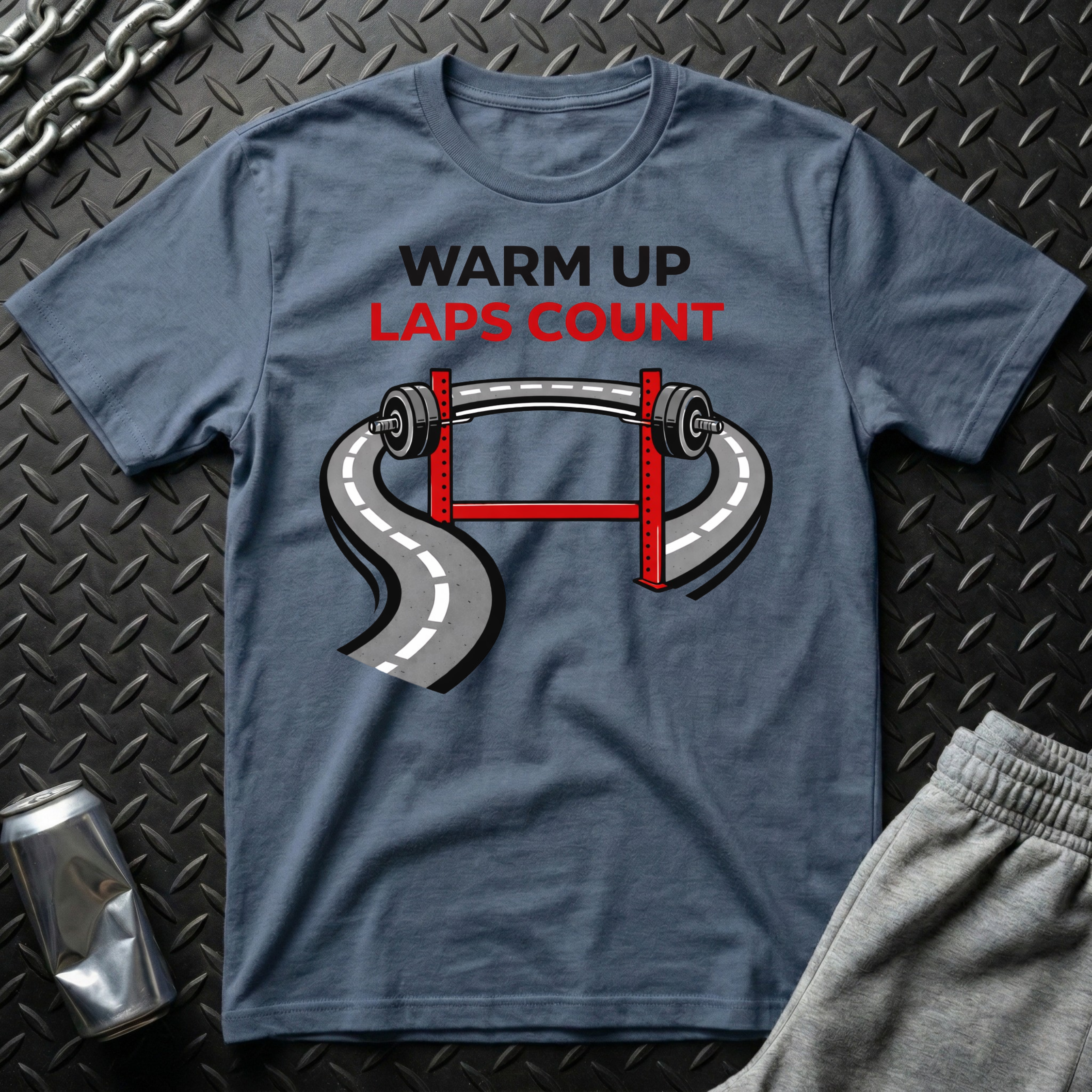 Warm Up Laps Count T-Shirt