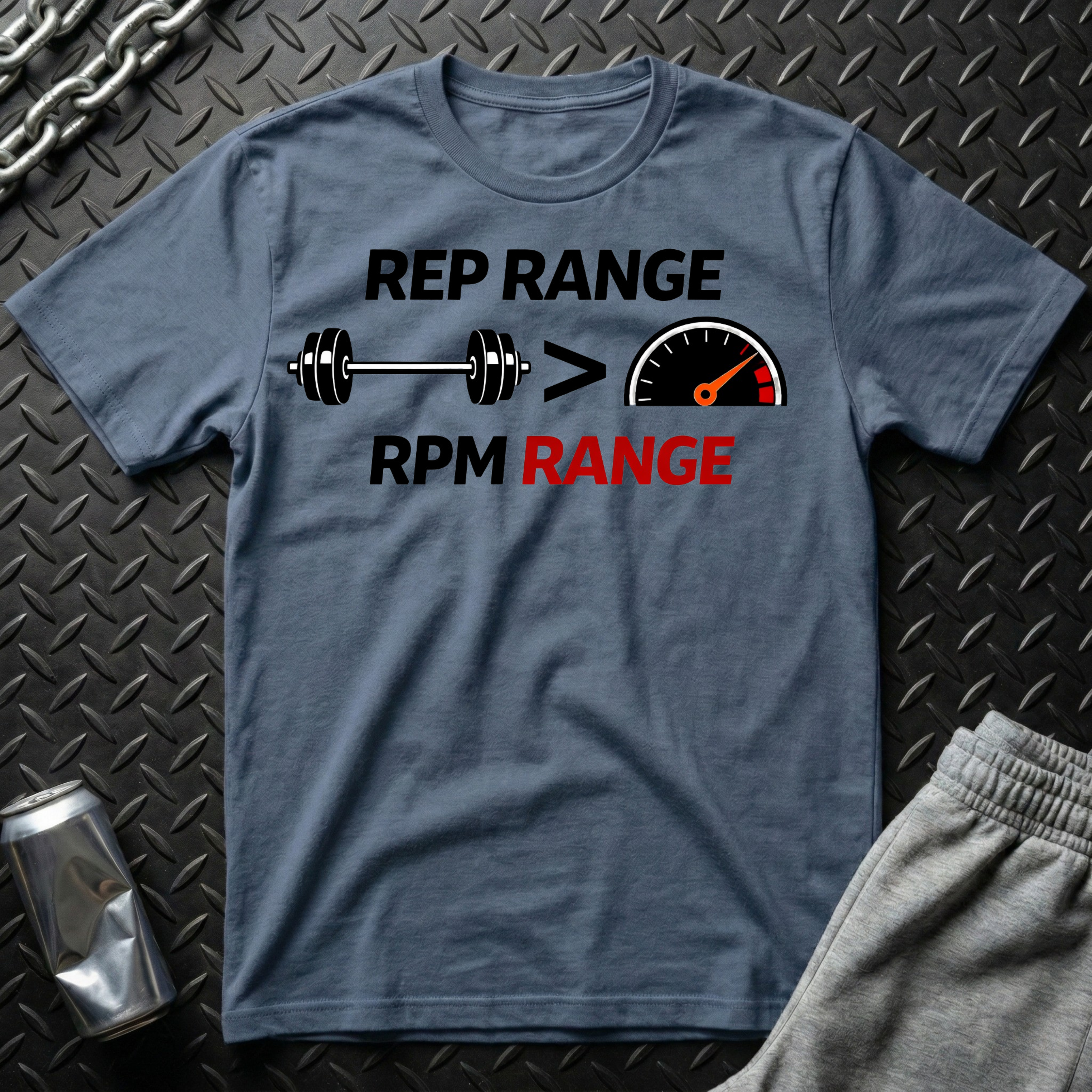 Rep Range RPM Range T-Shirt