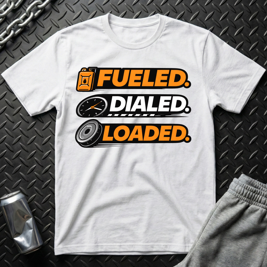 Fueled, Dialed, Loaded T-Shirt