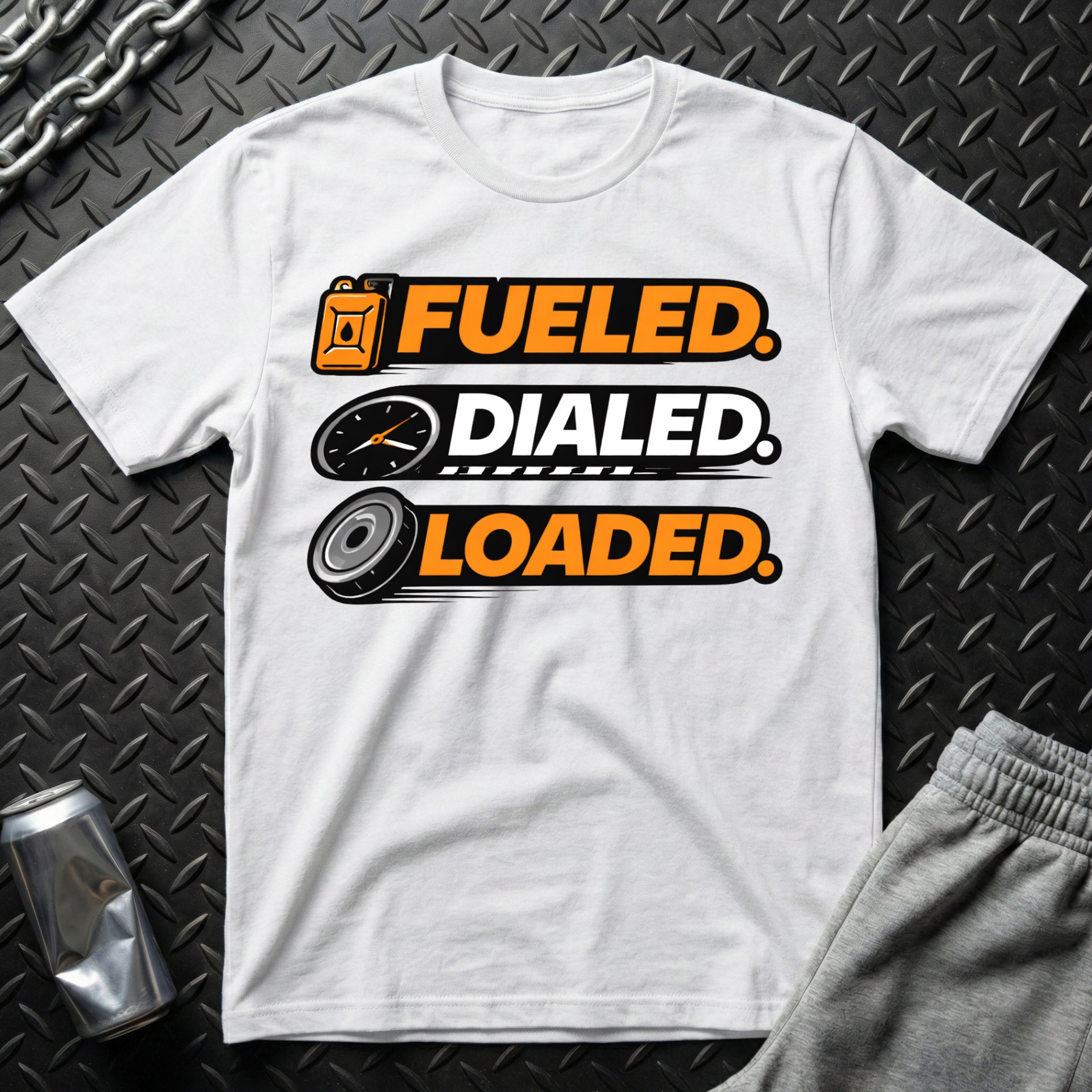 Fueled, Dialed, Loaded T-Shirt