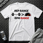 Rep Range RPM Range T-Shirt