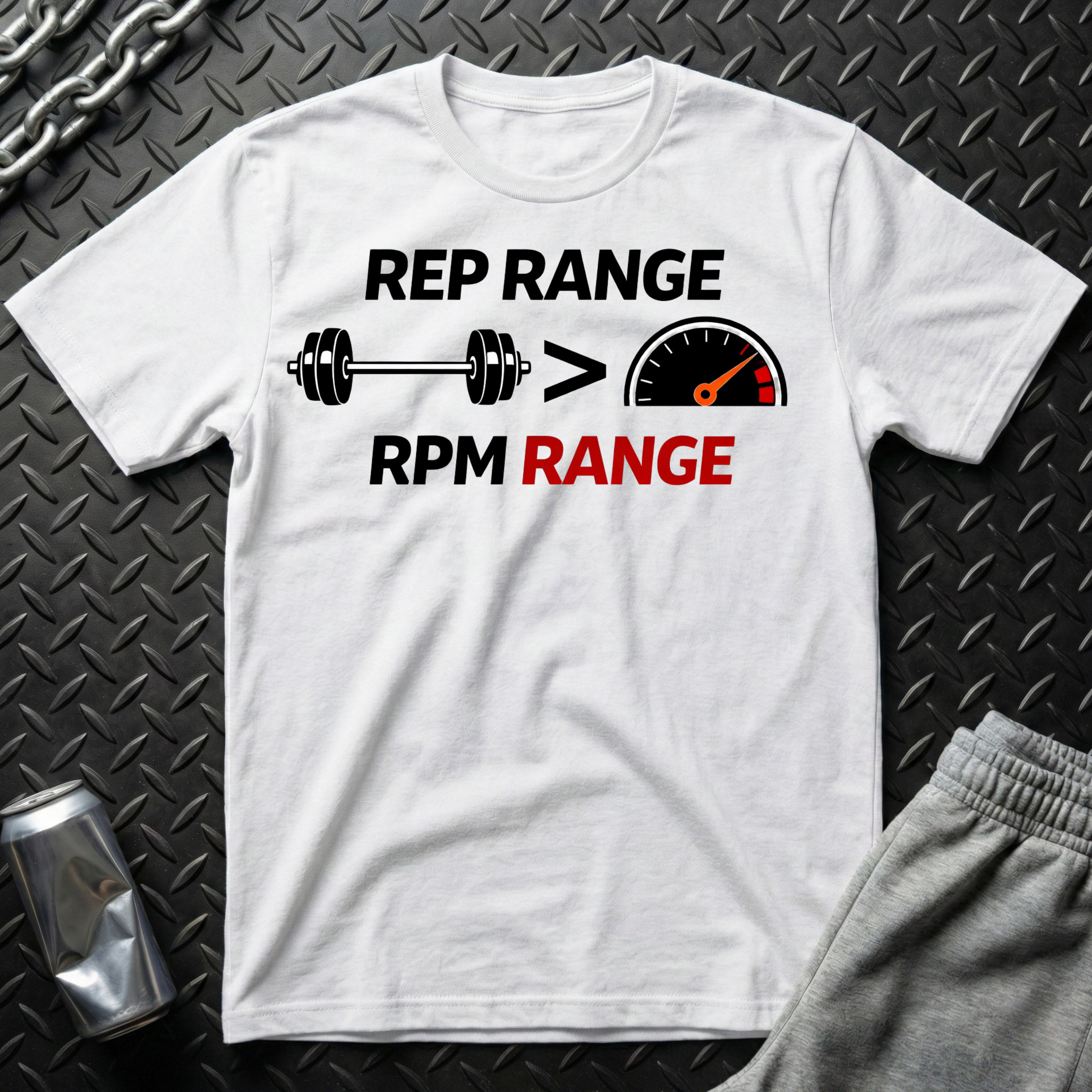 Rep Range RPM Range T-Shirt