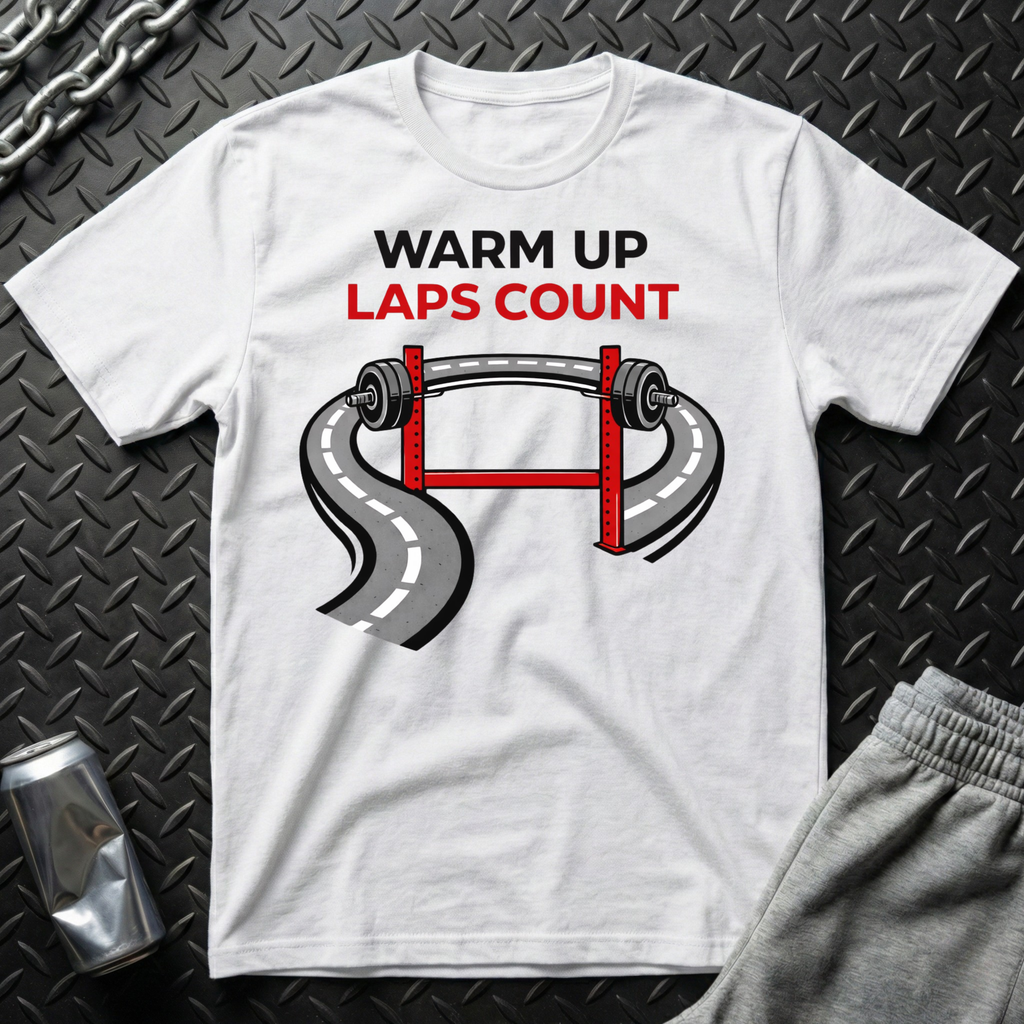 Warm Up Laps Count T-Shirt