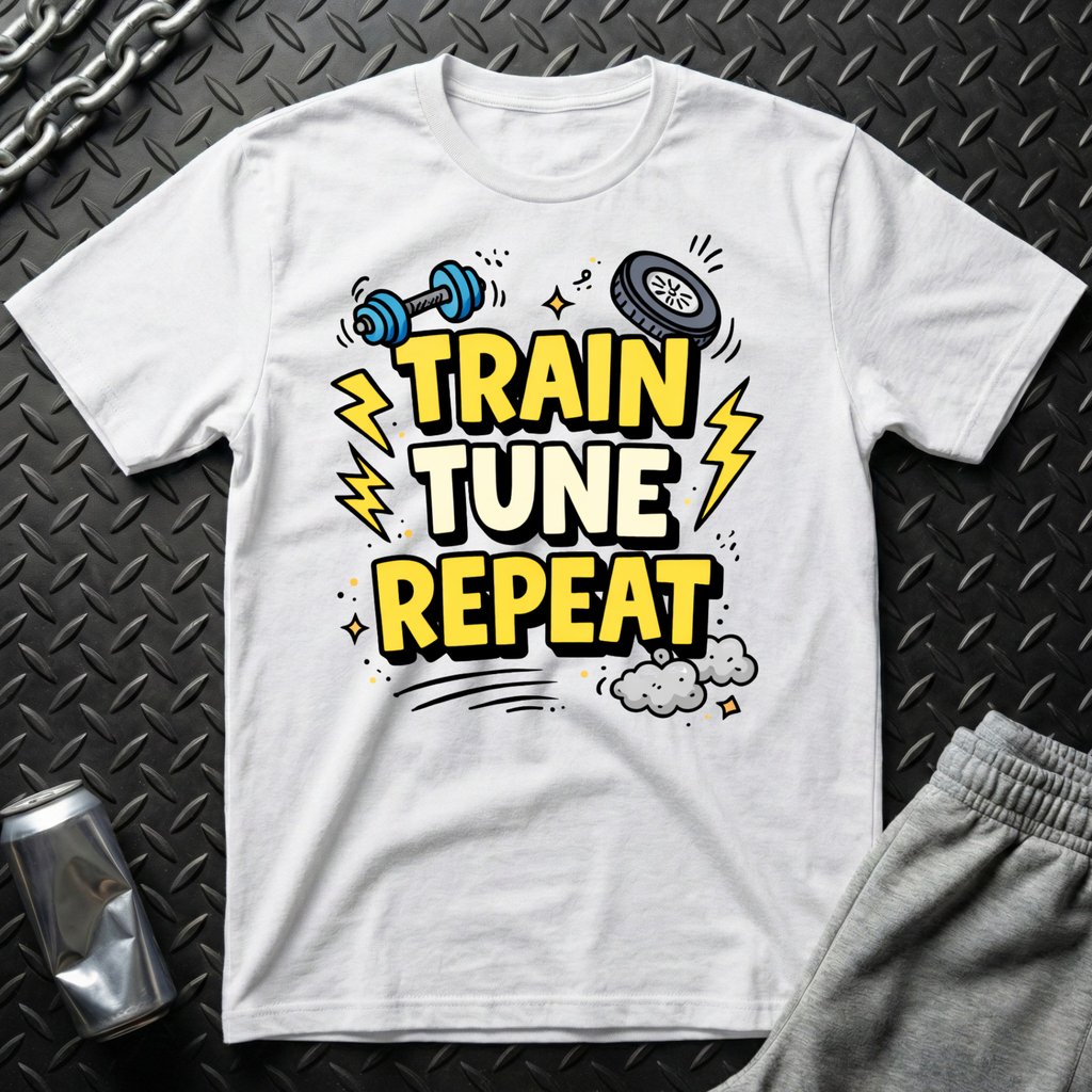 Train Tune Repeat T-Shirt